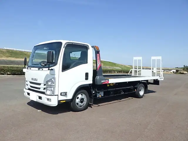 いすゞ エルフ 小型 車両重機運搬 ラジコン ウインチの中古トラック画像1
