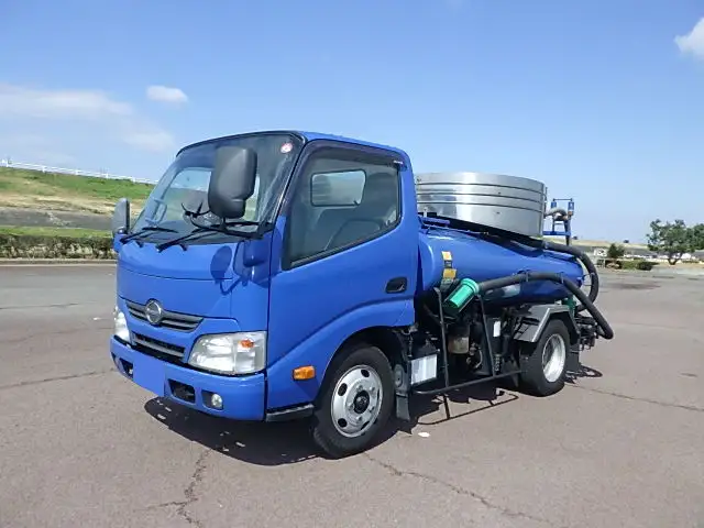 日野 デュトロ 小型 タンク車 バキューム TKG-XZU600M｜画像1