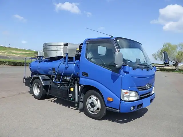 日野 デュトロ 小型 タンク車 バキューム TKG-XZU600Mの中古トラック画像2