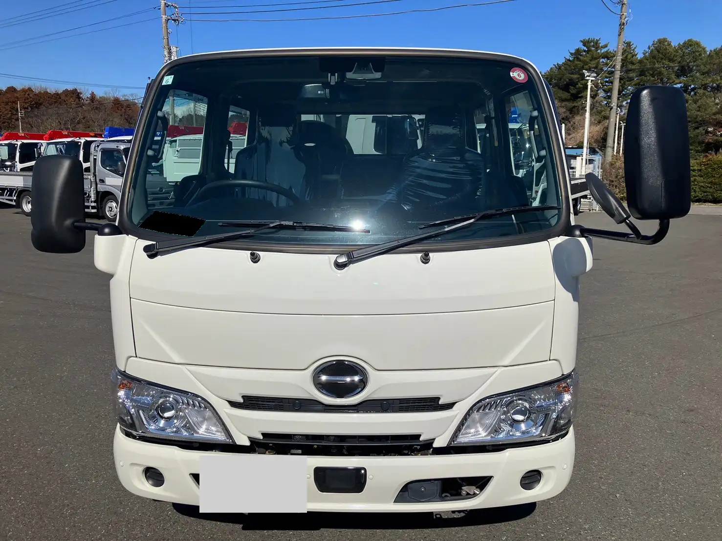日野 デュトロ 小型 平ボディ Wキャブ パワーゲートの中古トラック画像2