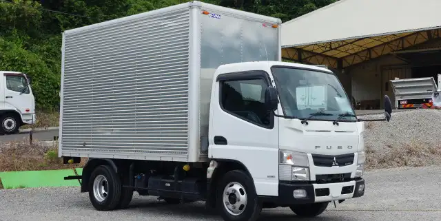 三菱 キャンター 小型 アルミバン TKG-FEA20 H28｜画像1