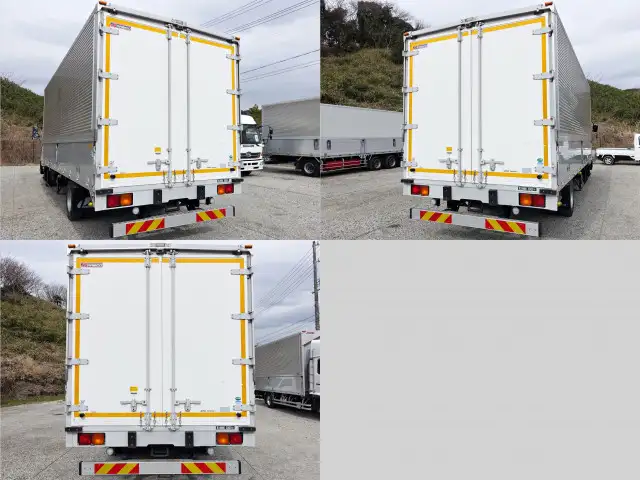 三菱 ファイター 中型/増トン ウイング ベッド TKG-FK61Fの中古トラック画像4