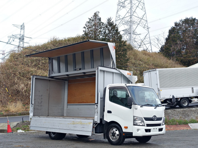 日野 デュトロ 小型 ウイング ワイドロング TKG-XZU710M