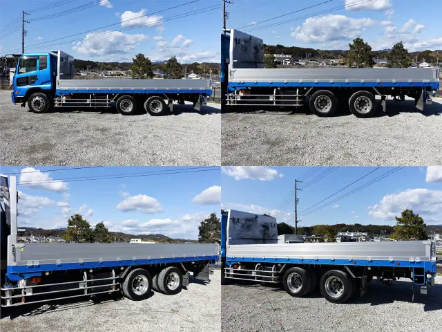 日産UD コンドル 中型/増トン 平ボディ アルミブロック ベッドの中古トラック画像5