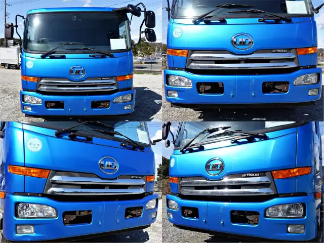 日産UD コンドル 中型/増トン 平ボディ アルミブロック ベッドの中古トラック画像2