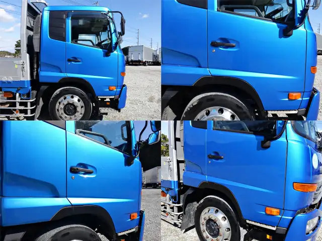 日産UD コンドル 中型/増トン 平ボディ アルミブロック ベッドの中古トラック画像8