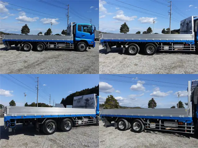 日産UD コンドル 中型/増トン 平ボディ アルミブロック ベッドの中古トラック画像3