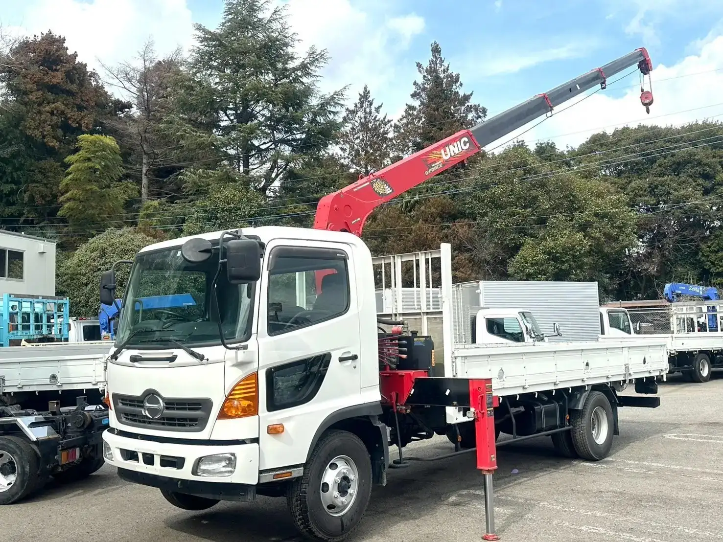 日野 レンジャー 中型/増トン クレーン付 4段 ラジコン｜画像1