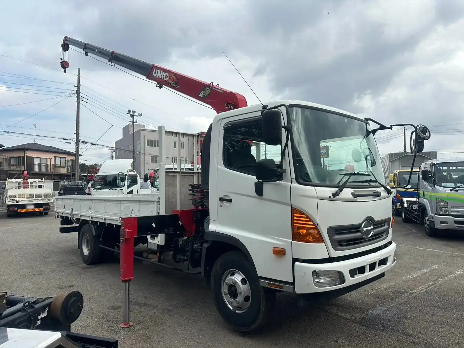 日野 レンジャー 中型/増トン クレーン付 4段 ラジコンの中古トラック画像2