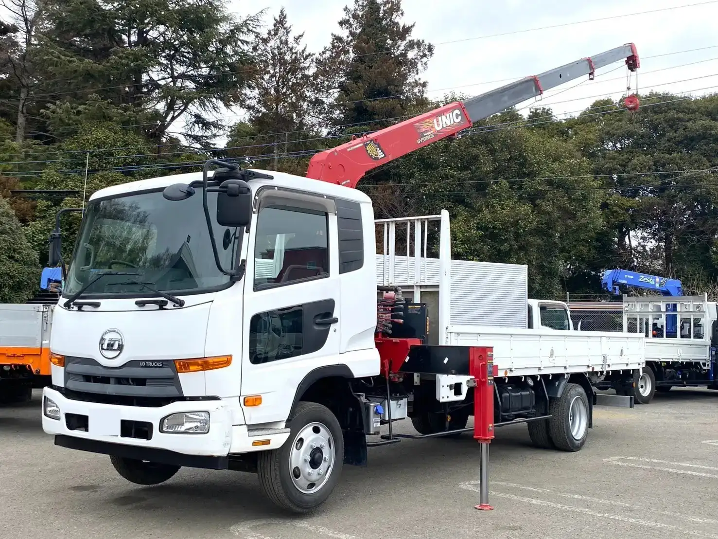 日産UD コンドル 中型/増トン クレーン付 4段 ラジコンの中古トラック画像1