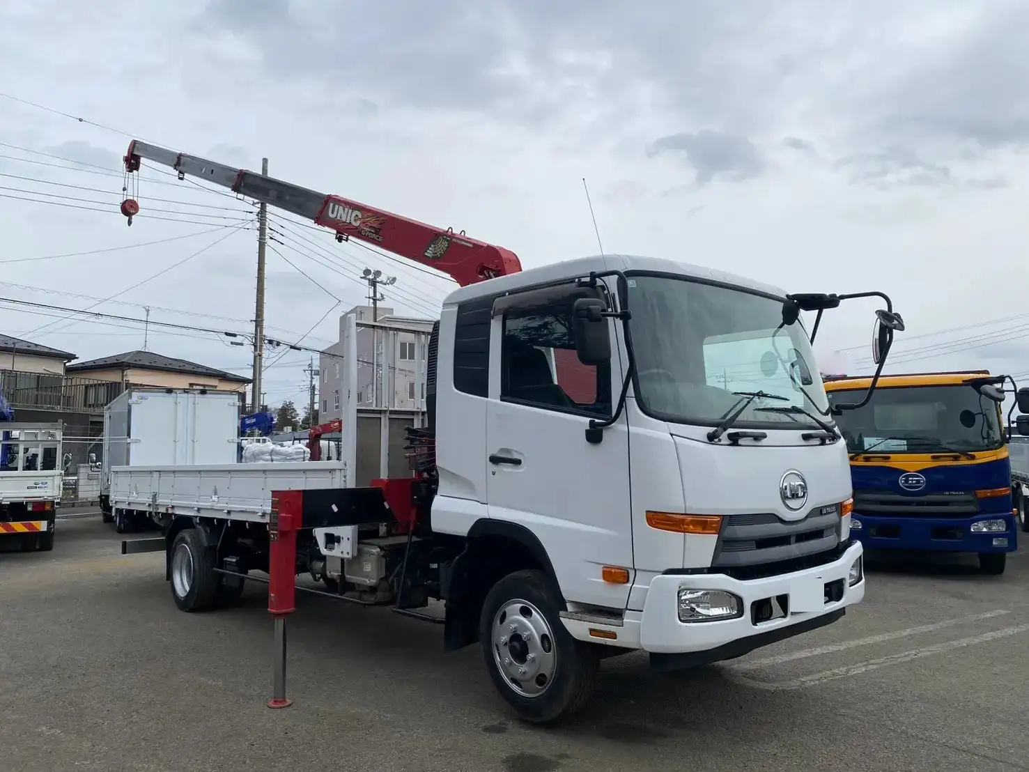 日産UD コンドル 中型/増トン クレーン付 4段 ラジコンの中古トラック画像2
