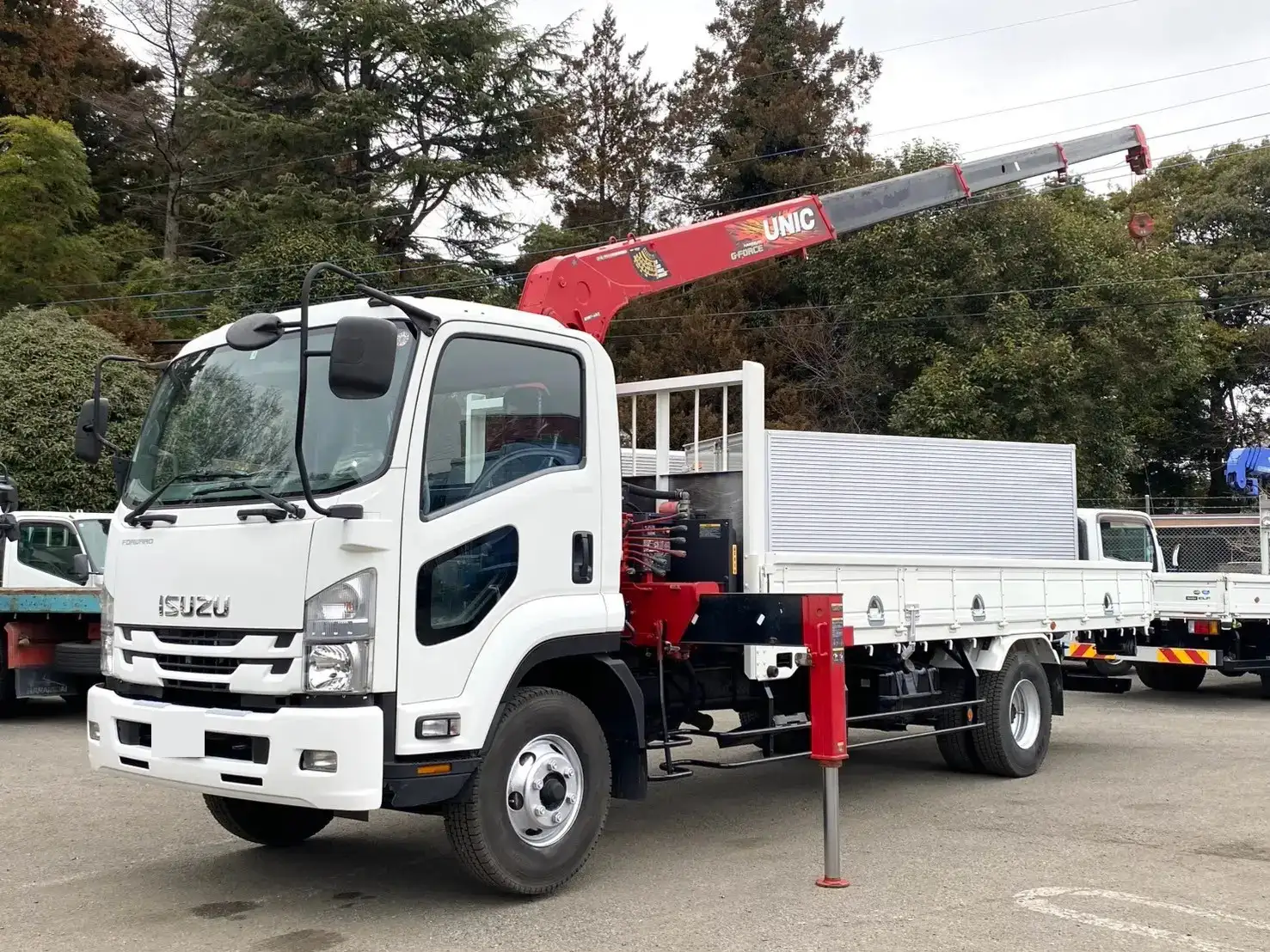 いすゞ フォワード 中型/増トン クレーン付 4段 ラジコン｜画像1