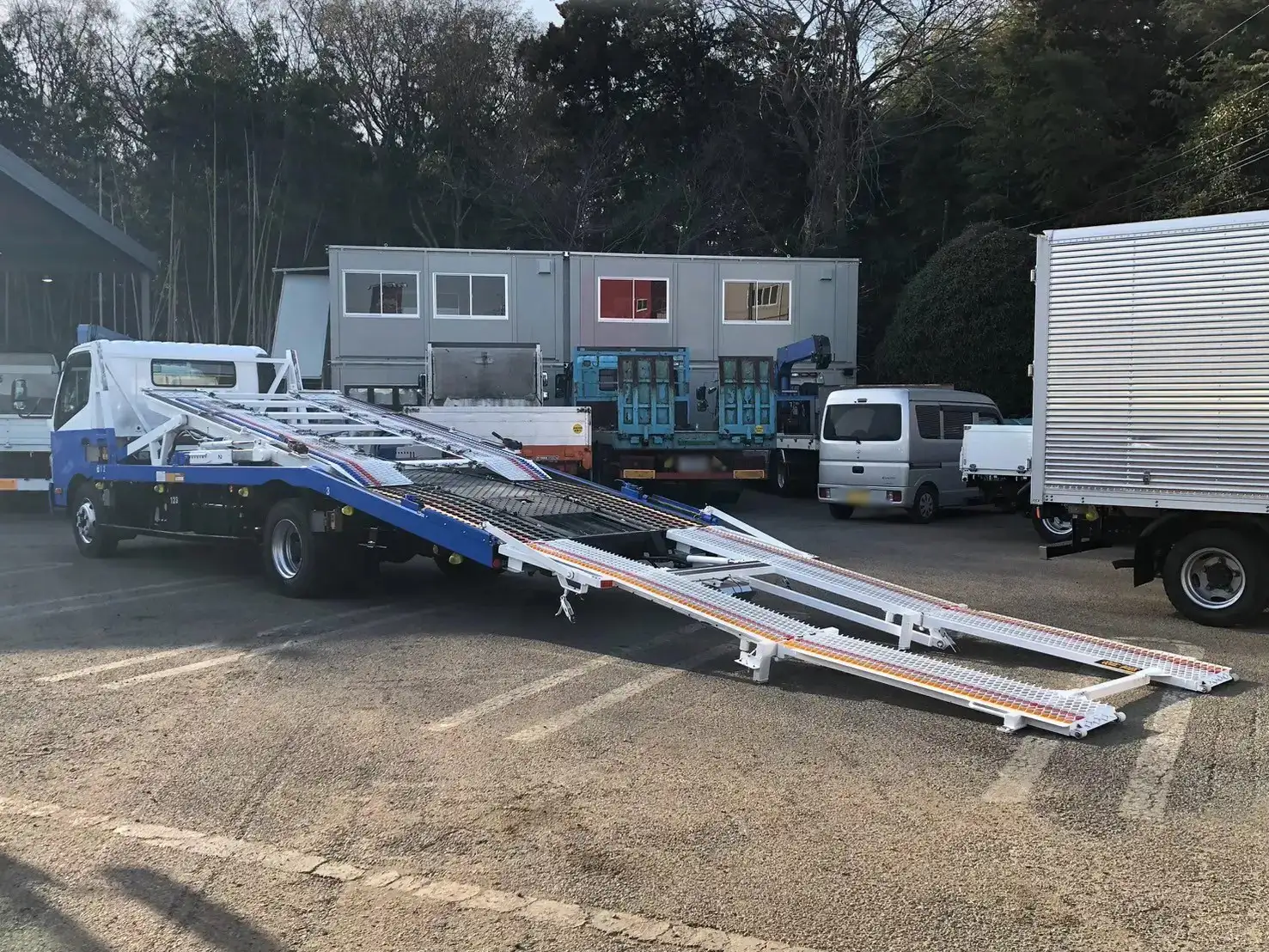 日野 デュトロ 小型 車両重機運搬 2KG-XZU730M R2の中古トラック画像6