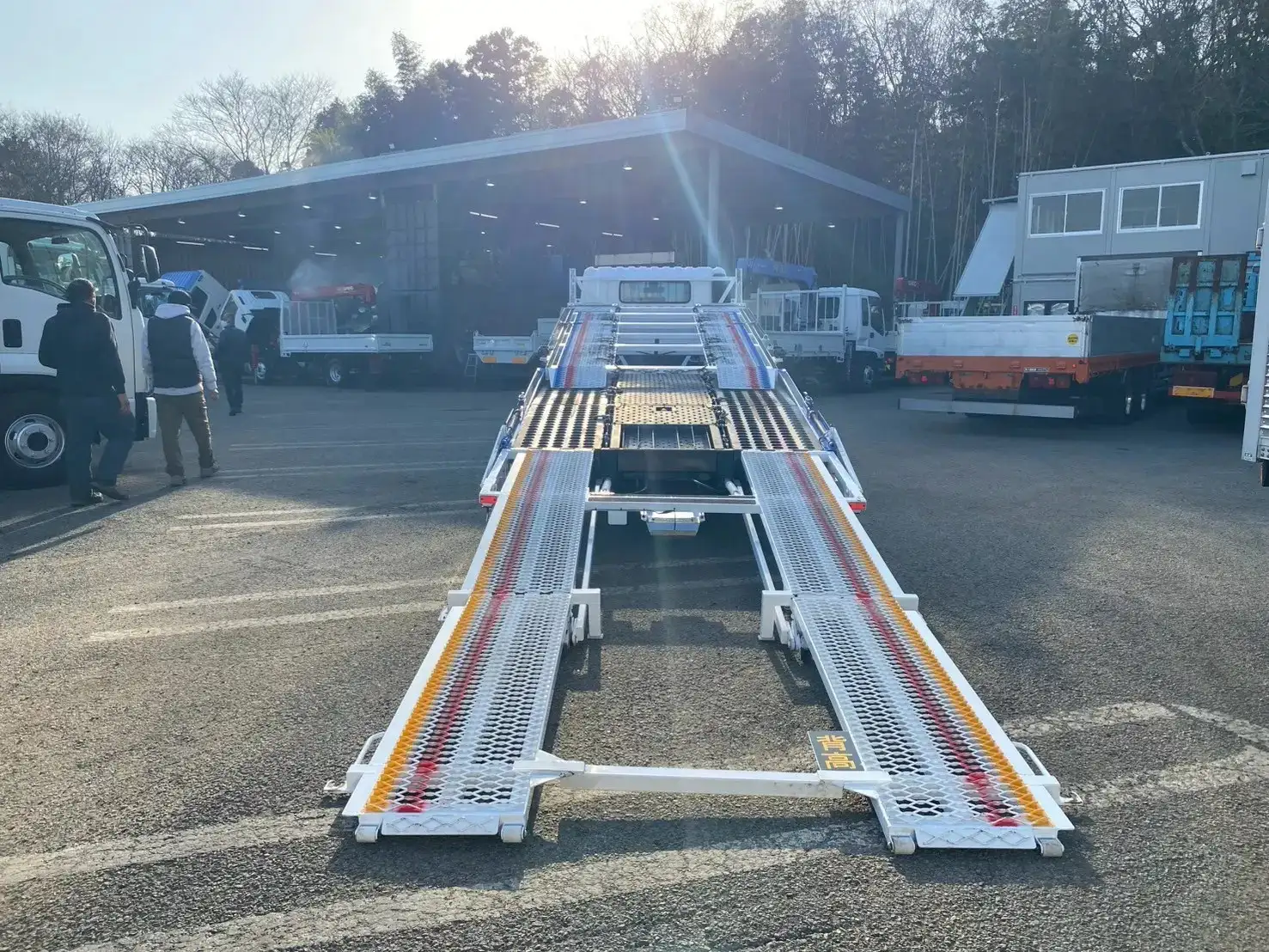日野 デュトロ 小型 車両重機運搬 2KG-XZU730M R2の中古トラック画像5
