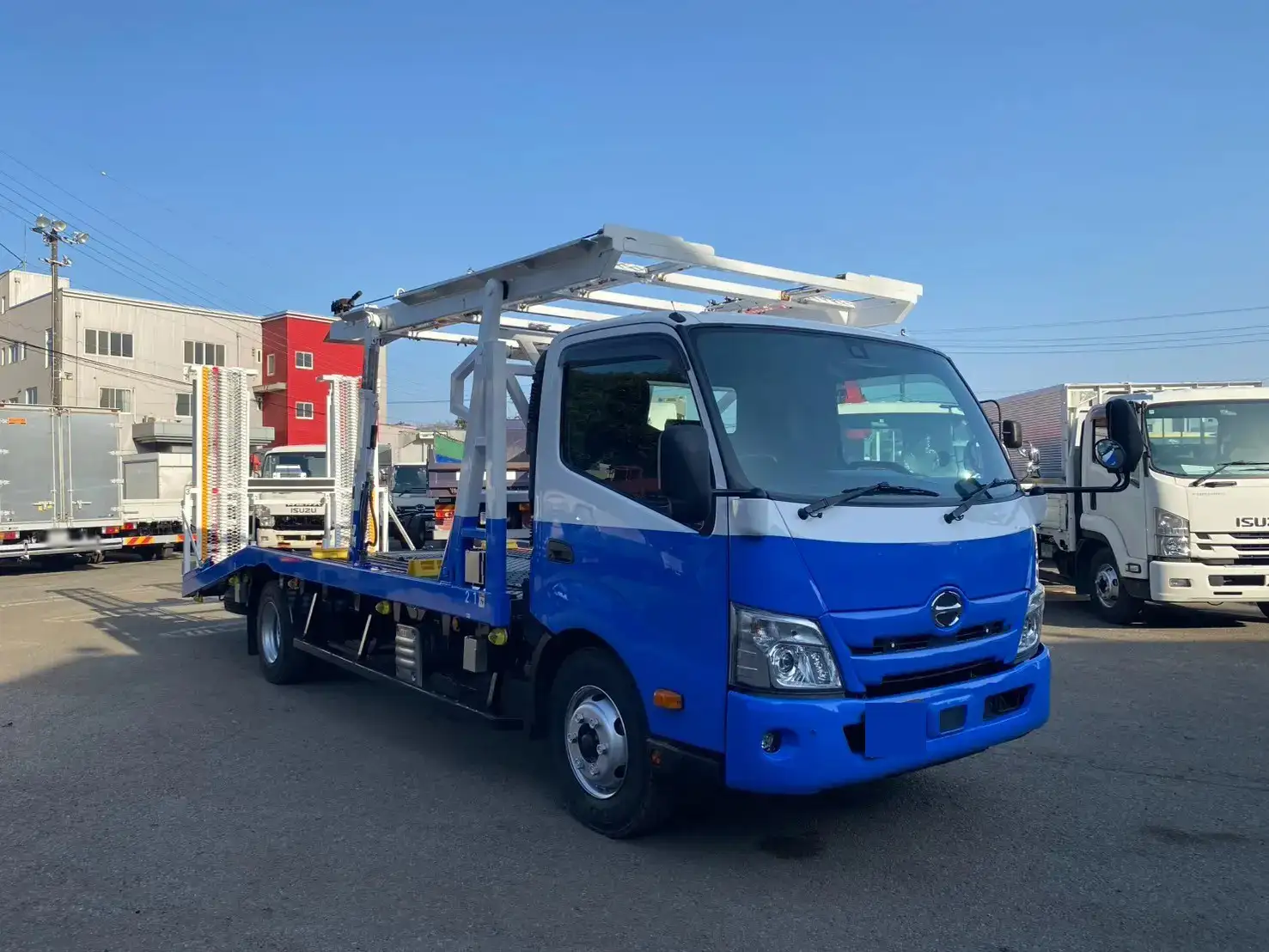 日野 デュトロ 小型 車両重機運搬 2KG-XZU730M R2の中古トラック画像2