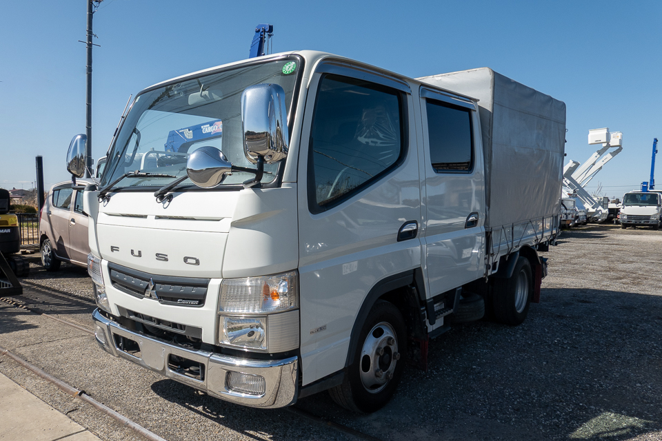 三菱 キャンター 小型 平ボディ 10尺 TKG-FBA20