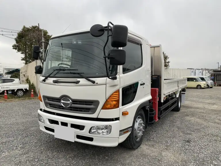 日野 レンジャー 中型/増トン クレーン付 4段 ラジコンの中古トラック画像1