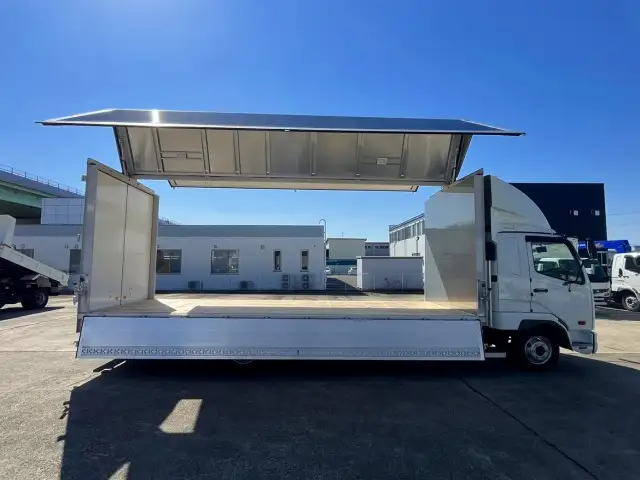 三菱 ファイター 中型/増トン ウイング エアサス ベッドの中古トラック画像6
