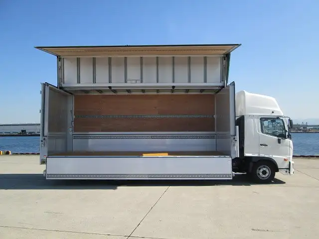 日野 レンジャー 中型/増トン ウイング パワーゲート エアサスの中古トラック画像3