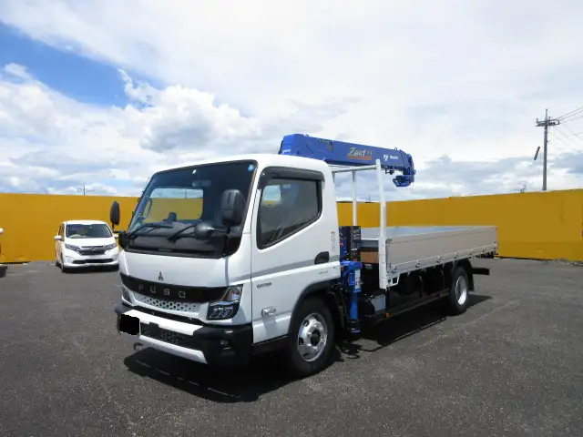 三菱 キャンター 小型 クレーン付 アルミブロック 4段 の中古トラック【車両No.184392】