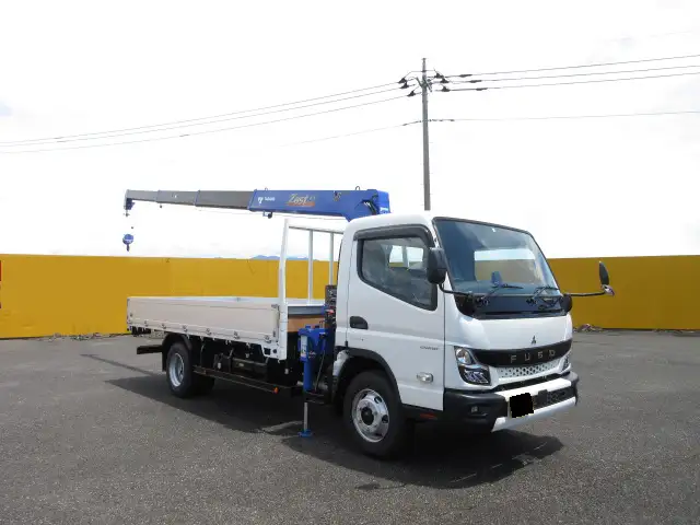 三菱 キャンター 小型 クレーン付 アルミブロック 4段の中古トラック画像2