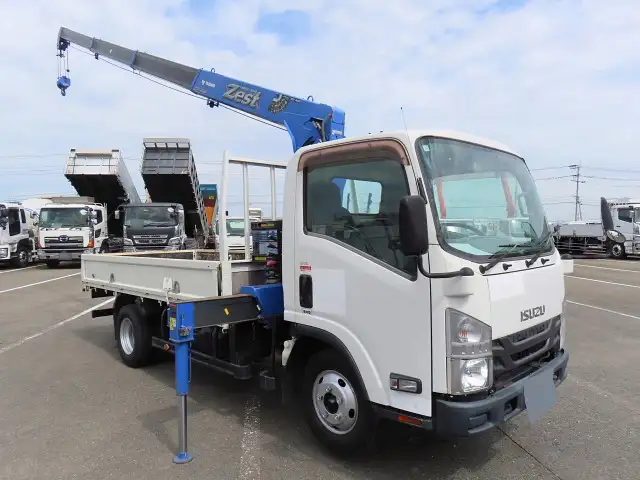 いすゞ エルフ 小型 クレーン付 4段 ラジコンの中古トラック画像3