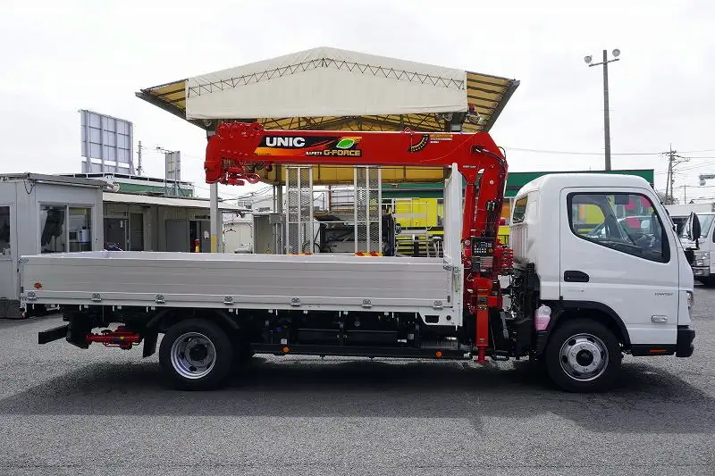 三菱 キャンター 小型 クレーン付 アルミブロック 6段の中古トラック画像2