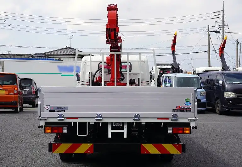 三菱 キャンター 小型 クレーン付 アルミブロック 6段の中古トラック画像3