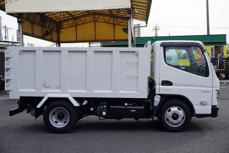 三菱 キャンター 小型 ダンプ 土砂禁 強化の中古トラック画像2