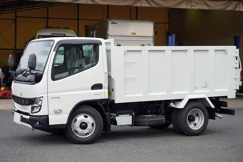 三菱 キャンター 小型 ダンプ 土砂禁 強化｜画像1