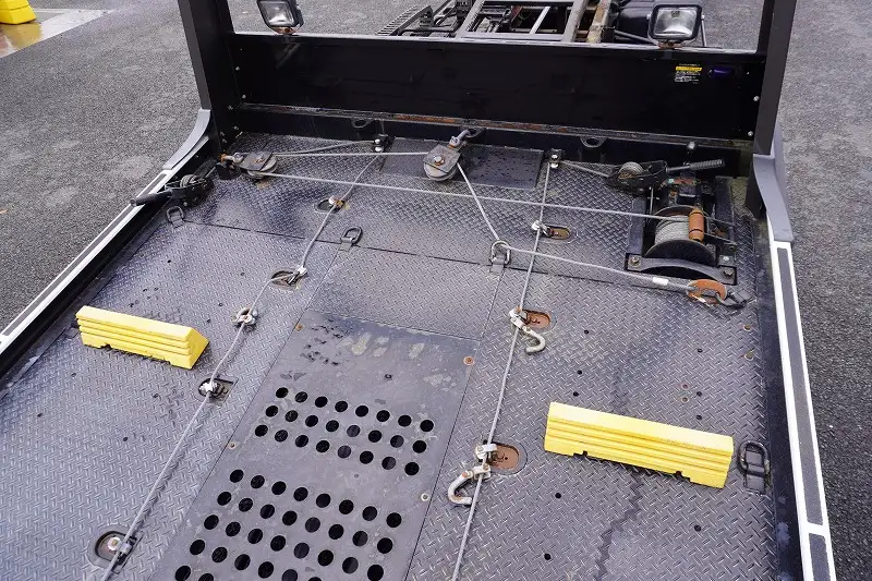 いすゞ エルフ 小型 車両重機運搬 ラジコン ウインチの中古トラック画像7