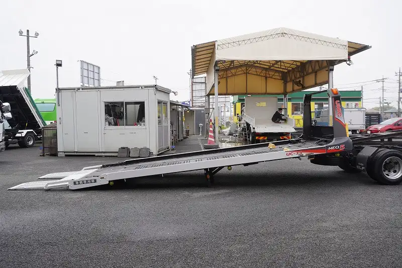 いすゞ エルフ 小型 車両重機運搬 ラジコン ウインチの中古トラック画像5