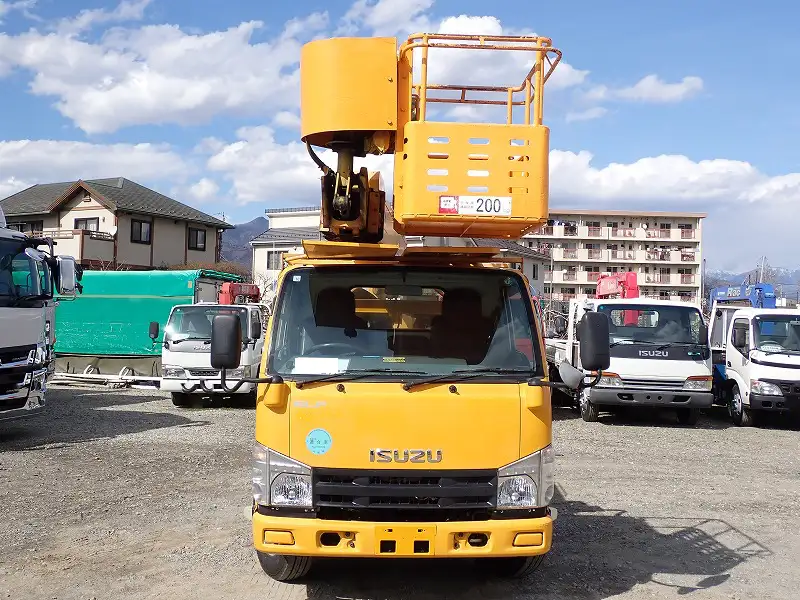 いすゞ エルフ 小型 高所・建柱車 高所作業車 TKG-NKR85Nの中古トラック画像2