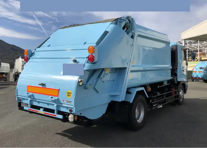 日野 レンジャー 中型/増トン パッカー車 プレス式 ベッドの中古トラック画像3