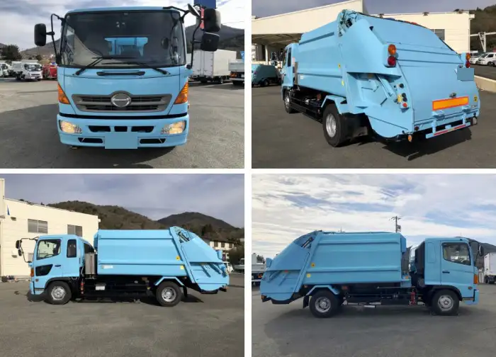 日野 レンジャー 中型/増トン パッカー車 プレス式 ベッドの中古トラック画像5