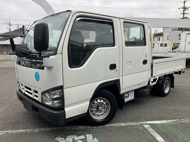 いすゞ エルフ 小型 平ボディ Wキャブ(ダブルキャブ) KR-NHR69｜画像1