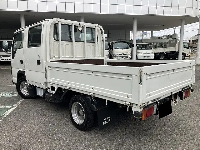 いすゞ エルフ 小型 平ボディ Wキャブ KR-NHR69の中古トラック画像4