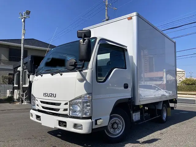いすゞ エルフ 小型 アルミバン TPG-NHR85AN H31/R1の中古トラック画像1
