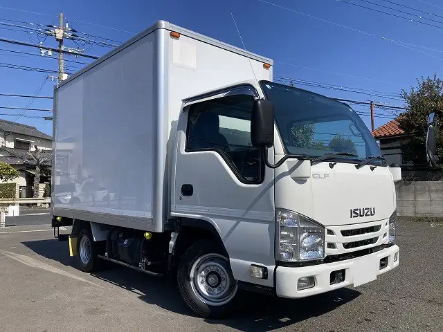 いすゞ エルフ 小型 アルミバン TPG-NHR85AN H31/R1の中古トラック画像2