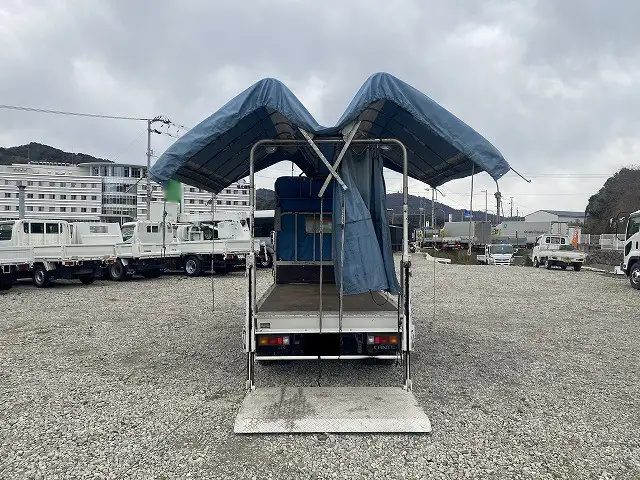 三菱 キャンター 小型 ウイング 幌ウイング パワーゲートの中古トラック画像7