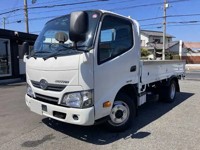 日野 デュトロ 小型 平ボディ 床鉄板 TPG-XZU605Mの中古トラック画像1