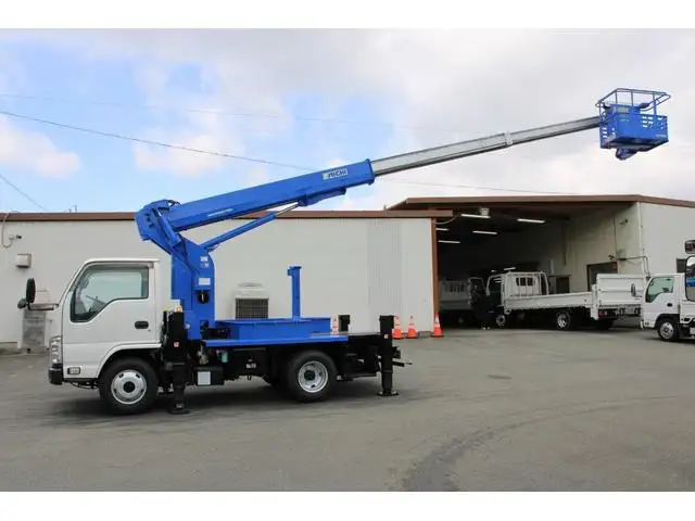 いすゞ エルフ 小型 高所・建柱車 高所作業車 の中古トラック画像4