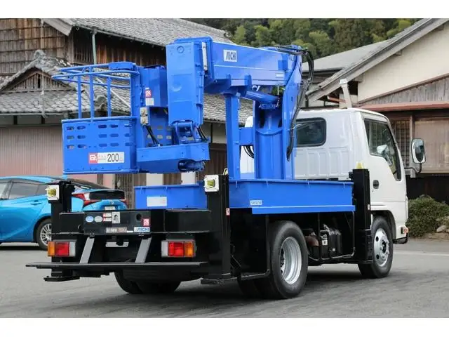 いすゞ エルフ 小型 高所・建柱車 高所作業車 の中古トラック画像2