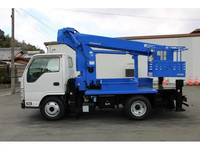 いすゞ エルフ 小型 高所・建柱車 高所作業車 の中古トラック画像3