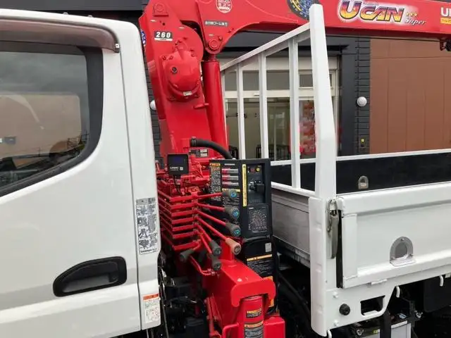 三菱 キャンター 小型 クレーン付 4段 ラジコンの中古トラック画像6