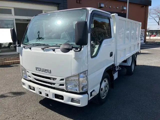 いすゞ エルフ 小型 ダンプ 土砂禁 ｜画像1