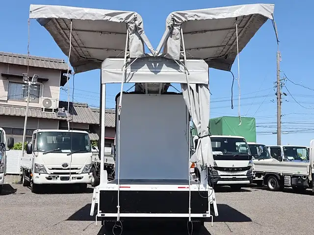日産 アトラス 小型 ウイング 幌ウイング TKG-SZ2F24の中古トラック画像7
