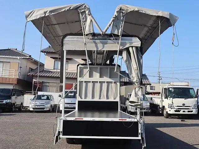 三菱 キャンター 小型 ウイング 幌ウイング 2PG-FEAV0の中古トラック画像8