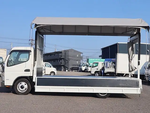 三菱 キャンター 小型 ウイング 幌ウイング 2PG-FEAV0の中古トラック画像6