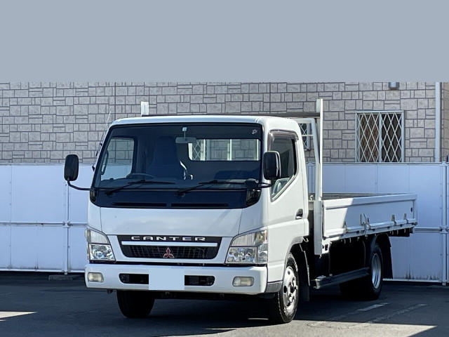 三菱 キャンター 小型 平ボディ ワイドロング KK-FE82EE